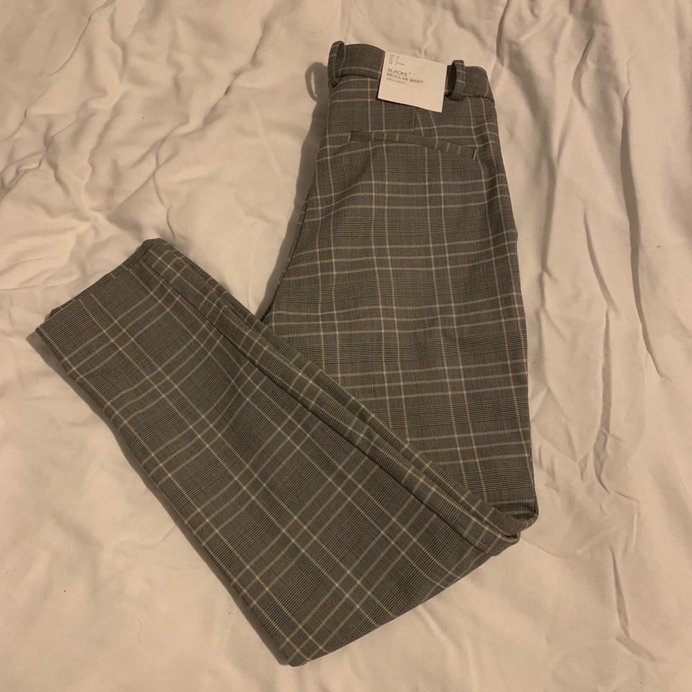 Plaid Trousers